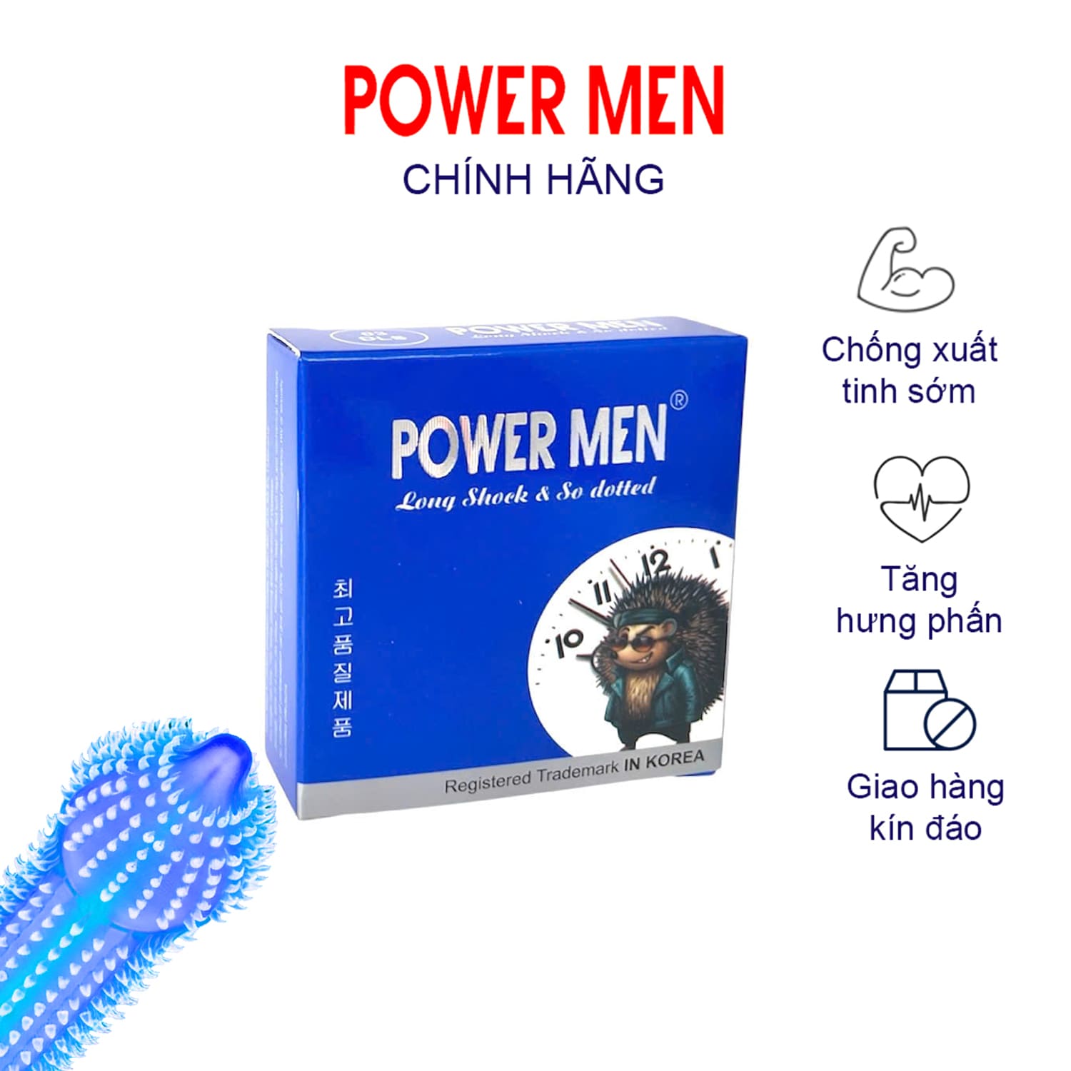 BCS Powermen siêu gai Nhím xanh