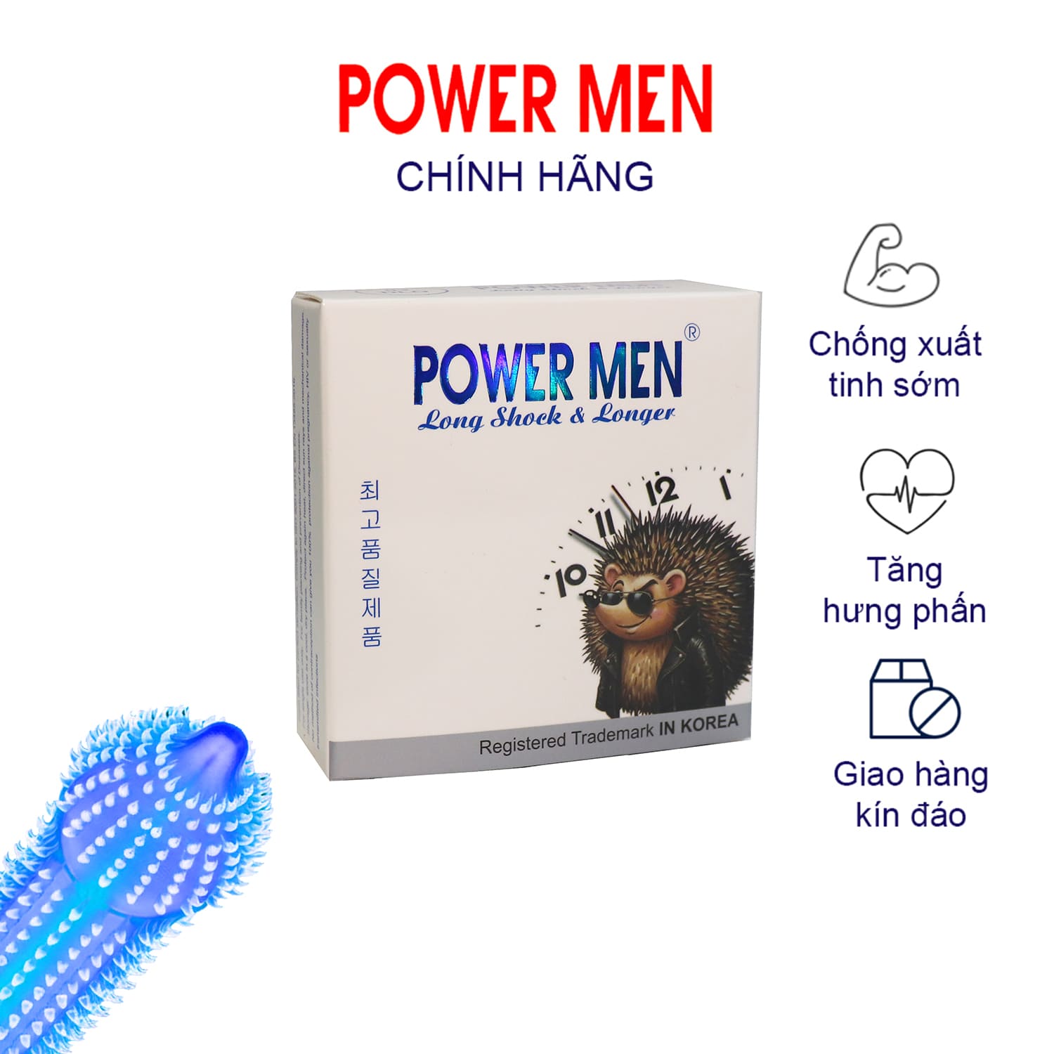 BCS Powermen siêu gai Nhím đen