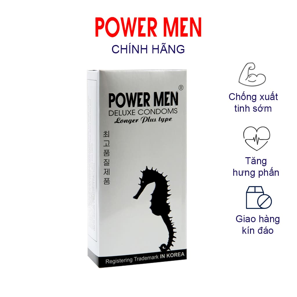 BCS Powermen Trị xuất tinh sớm Hộp 12 chiếc