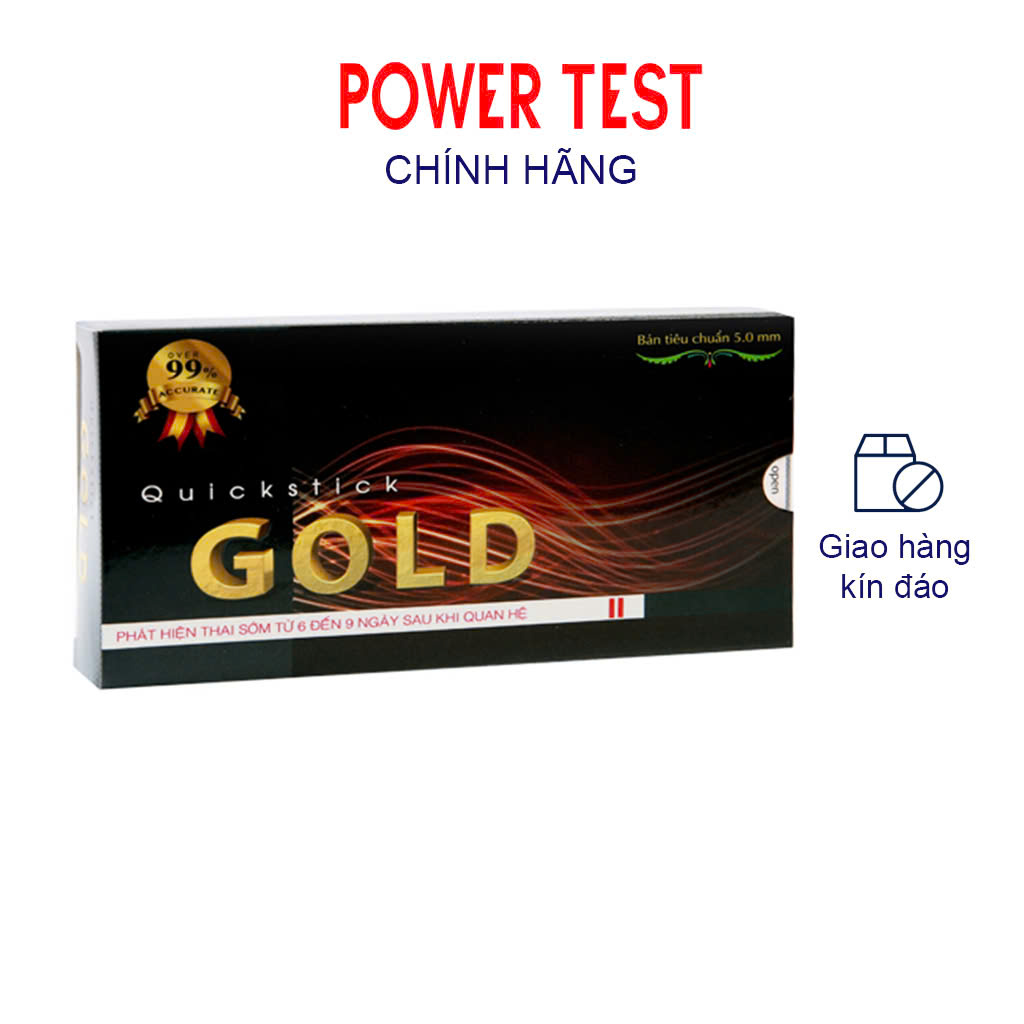 Que thử phát hiện thai sớm Quickstick Gold 5mm