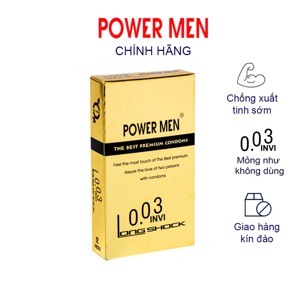 BCS Powermen Điệp viên tàng hình 0.03mm Kéo dài