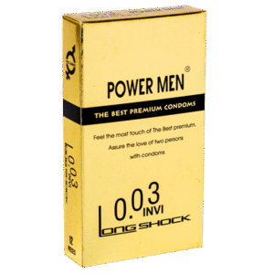 BCS 0.03 Kéo dài cuộc yêu Powermen INVI 0.03 Longshock điệp viên tàng hình Hộp 12 chiếc (SSU12)
