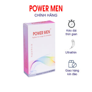 BCS Ôm sát, Siêu mỏng, Kéo dài thời gian Powermen Tighter & Longer & Ultrathin size 49mm Hộp 12 chiếc (TSU12)